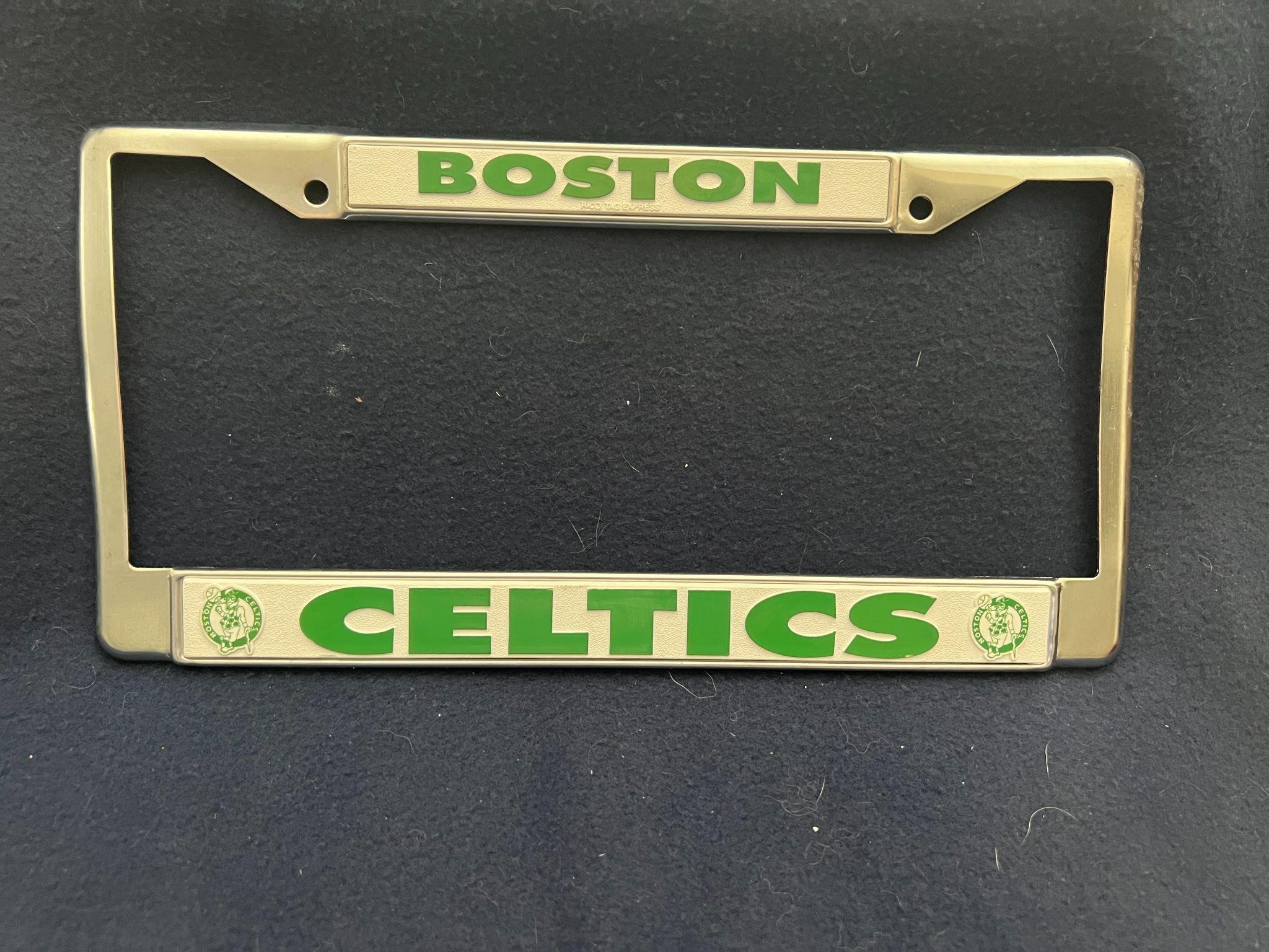 Celtics License plate holder