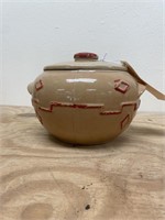 McCoy Native American Bean Pot w/Lid