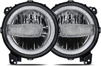 9 Inch LED Headlights Compatible with Jeep