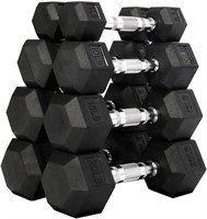 Dumbbell Weight Set and Storage Rack