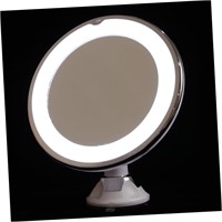 LED Vanity Mirror 17x17cm - Magnifying