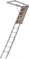 Aluminum Attic Ladder, 375-pound Capacity