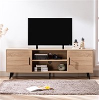 Auxsoul 70 Inch Mid Century Modern TV Stand