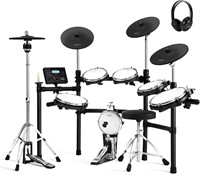 Electronic Drum Set with Dual Zone Mesh Pads