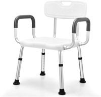 Duty Shower Chair with Armrest  Back  796B
