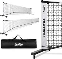 Fostoy Portable Pickleball Net with Wheels