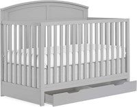 Storybrooke 5 in 1 Convertible Crib with Drawer