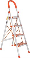 LUISLADDERS Step Ladder 4 Step Lightweight