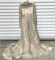 Vintage Handmade Wedding Dress