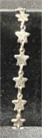 Sterling Bracelet w/Star Design