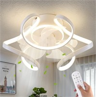 Dalouguan Ceiling Fan with Light And Remote