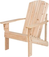 Shine Company Adirondack Chair, Natural
