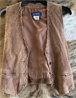 MWC Genuine Leather Ladies Vest