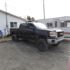 2014 GMC SIERRA 4X4 LIFTED PICK-UP 244K- AS,IS