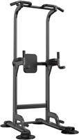 Power Tower Adjustable Pull Up & Dip Station