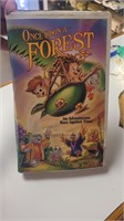 Vtg Once Upon a Forest vhs