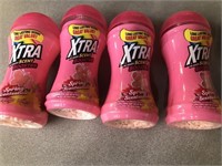 Lot of 4 XTRA In-Wash Scent Booster Beads