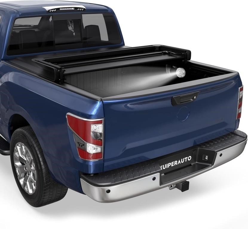 Tri Fold Soft Vinyl Truck Bed Tonneau Cover