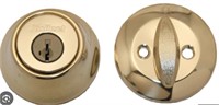 Kwikset 660 Polished Brass SmartKey Security $27