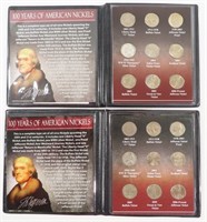 1ST COMMEMORATIVE MINT 100 YEARS OF NICKELS SETS