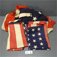 As Is 46 Star American Flag & Other