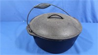 Hodge Cast Iron Camping Kettle 12" round