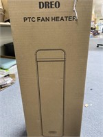 PTC Fan Heater w/Remote in box