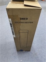 Dreo PTC Fan Heater in box