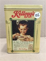 1997 Kellogg's Corn Flakes Cereal Tin