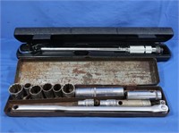 1/2" Click Torque Wrench, 1/2" 12 pc Shallow