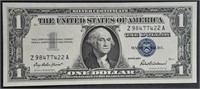 1957  $1 Silver Certificate   Unc