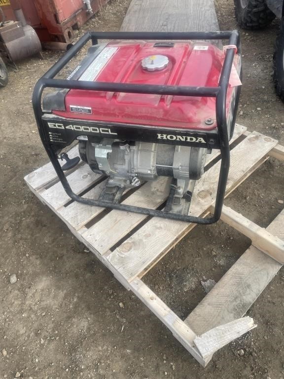Honda EG 4000 CL generator owner says hardly used