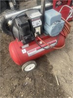 ***Sanborn air compressor comes with 3 hp electric