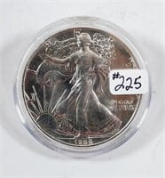 1988  $1 Silver Eagle   Unc