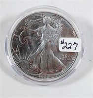 1992  $1 Silver Eagle   Unc