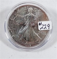 1998  $1 Silver Eagle   Unc