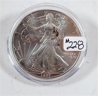 1997  $1 Silver Eagle   Unc