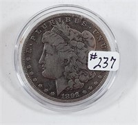 1892-O  Morgan Dollar   F