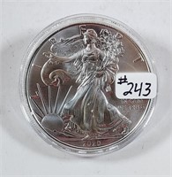 2020  $1 Silver Eagle   BU