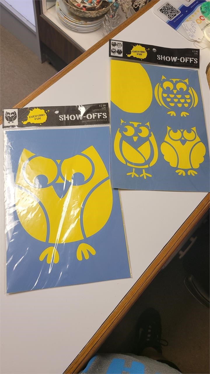 Show Offs, Owl stencils