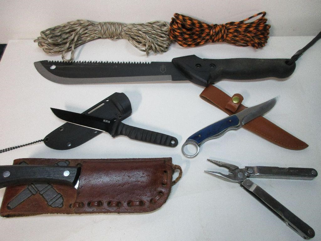 Tools, Knives, Ammunition and Things