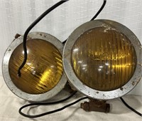 Antique Amber Head Lights