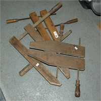 (3) Wood Clamps