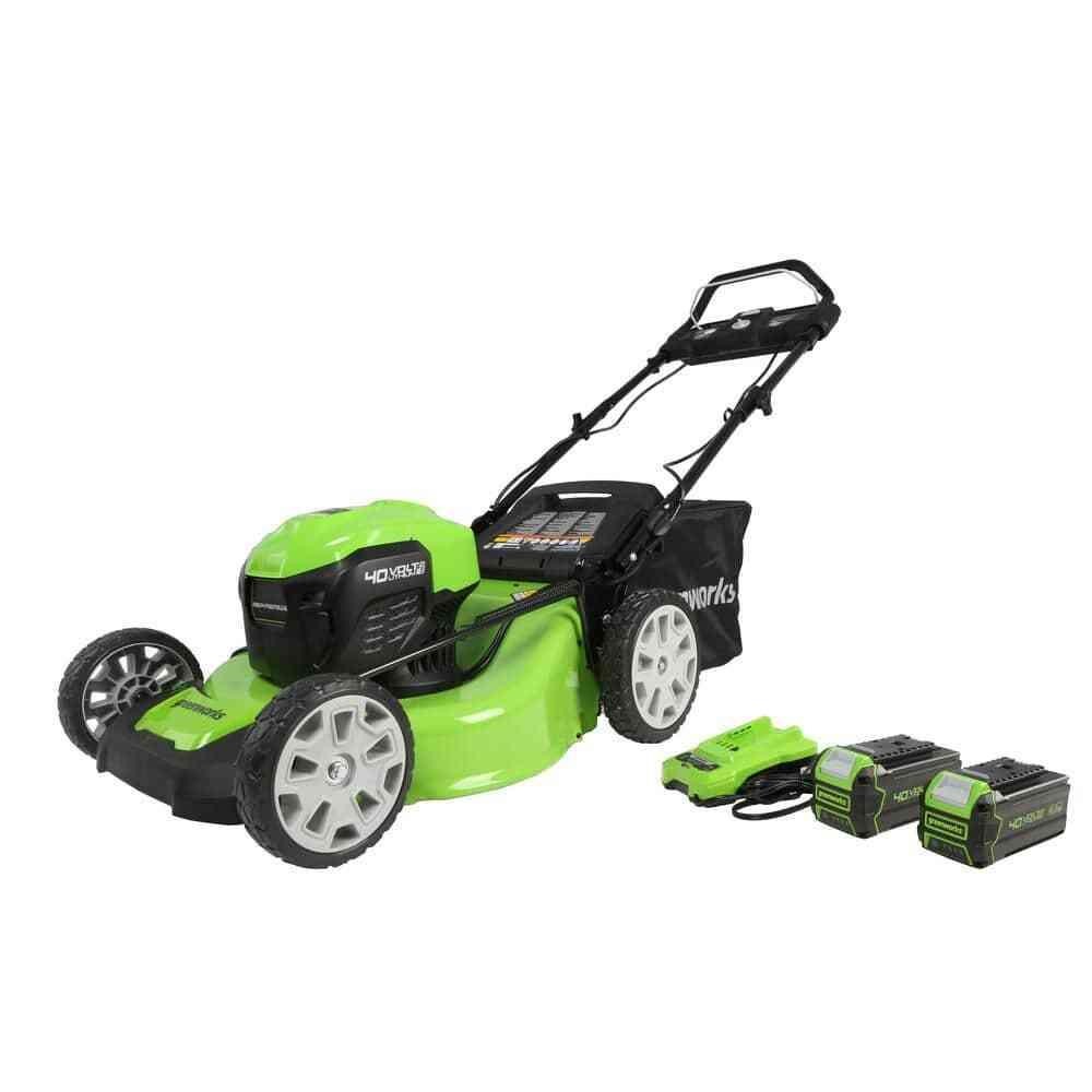 21 in. 40V Self-Propelled Mower with Charger