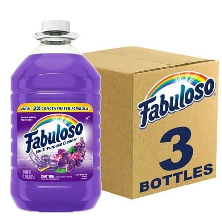 Fabuloso Lavender Cleaner  169 Oz  Case of 3
