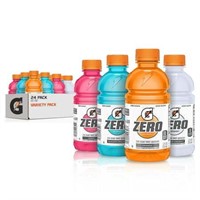 Gatorade G Zero Variety Pack  12oz  24ct