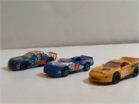 3 Stock Cars Vintage Matchbox 1990s. One Car Is