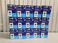 Lot Of 15 Lleviton 1 Gang Duplex Receptacle