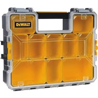 10-Compartment Shallow Pro Small Parts Organizer