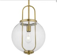 Mitchella 1-Light Vintage Brass Pendant